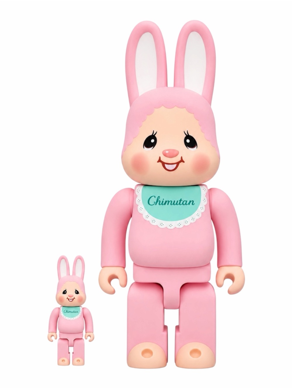 2017 BEARBRICK X RABBRICK RABBIT CHIMTAN 100% & 400% SET - PRE-OWNED